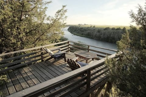 view from the lower deck