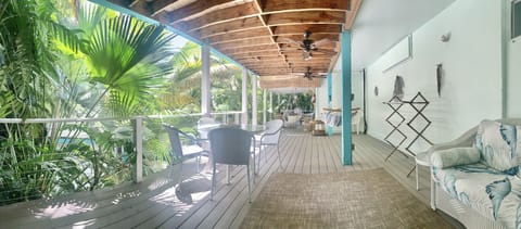 Large Covered Deck - Leads to Pool