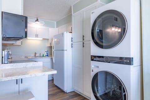Washer and dryer in unit
