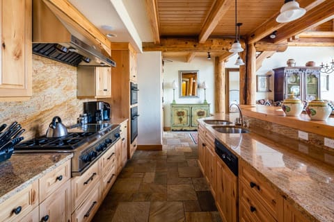 Indoors, Hardwood, Kitchen, Floor, Stained Wood