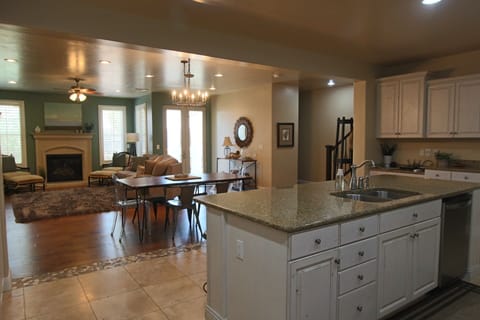 Kitchen and Living Area