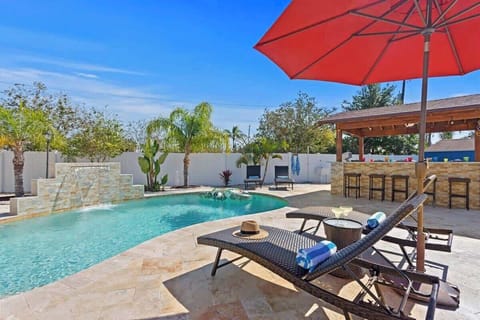Amazing Heated Pool with Waterfall