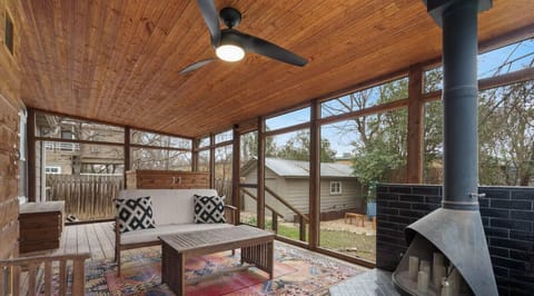 Incredible screened in patio perfect for the whole group!