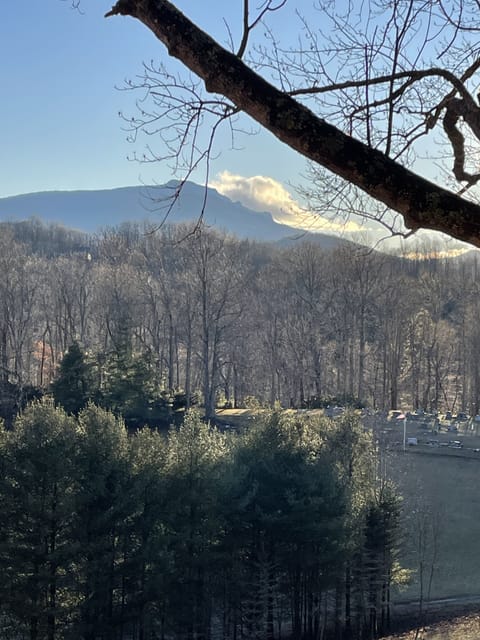 View of Grandfather Mountain profile