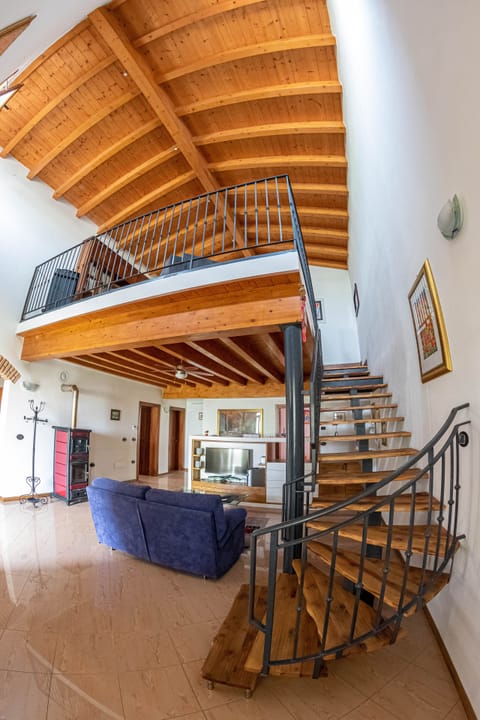 Superior Apartment, Balcony, Ground Floor | Living area | 32-inch Smart TV with digital channels, heated floors