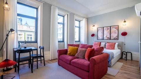 Unwind in elegance, either in our double bed or by laying back in our cozy sofa. Your sanctuary of serenity. #LovelyStay #Airbnb