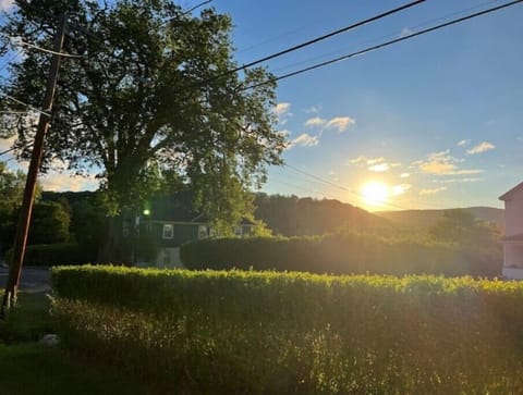 Sit and relax on the front porch and watch the sunrise in the morning. 