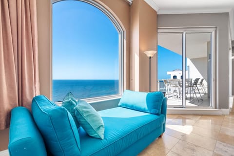 Condo, Multiple Beds (Indigo East 2103 Penthouse w/Cabana) | Living area | TV