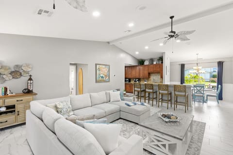 Kitchen and Living Areas