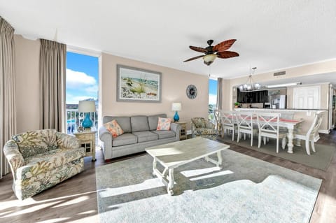 Condo, Multiple Beds (Majestic Beach Towers 1-301) | Living area | TV