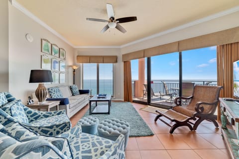Condo, Multiple Beds (Seachase 1503W) | Living area | TV