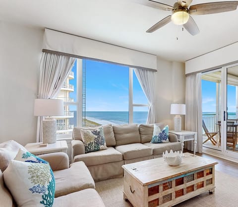 Condo, Multiple Beds (Beach Colony West 7A) | Living area | TV