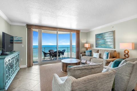 Condo, Multiple Beds (Perdido Towers East 1003) | Living area | TV