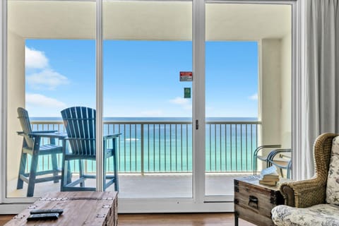 Condo, 1 King Bed with Sofa bed (Majestic Beach Towers 1-1213) | Living area | TV