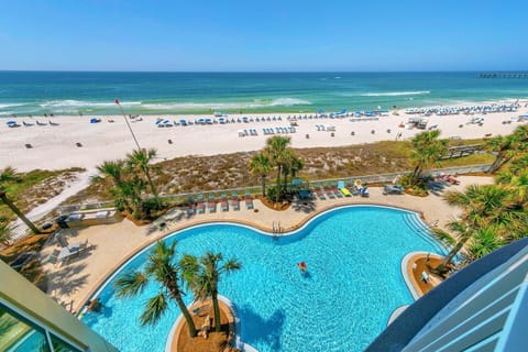 Condo, Multiple Beds (Aqua Resort 401 - Piece of Serenity) | Pool | Indoor pool, outdoor pool