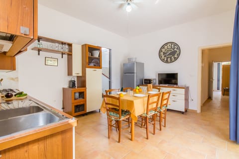 Kitchen and dining area