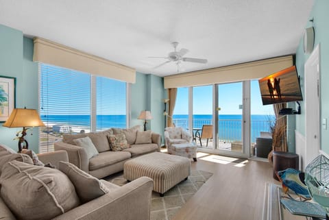 Condo, Multiple Beds (Leeward Key 806) | Living area | TV