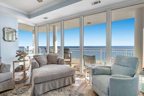 Condo, Multiple Beds (La Playa 701) | Living area | TV
