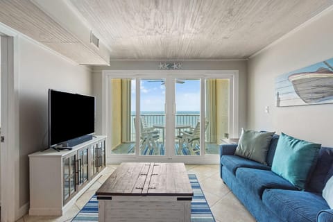 Condo, Multiple Beds (Castaways 7B) | Living area | TV