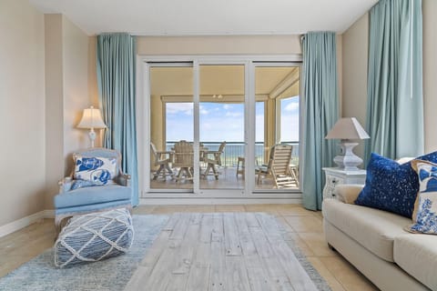 Condo, Multiple Beds (Beach Colony Tower 4D) | Living area | TV