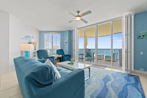 Condo, Multiple Beds (Beach Colony East 12B) | Living area | TV
