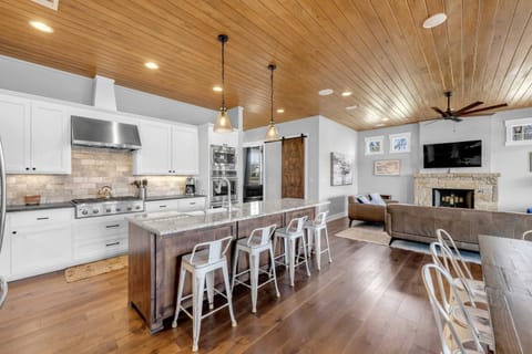 Kitchen includes drip coffee maker