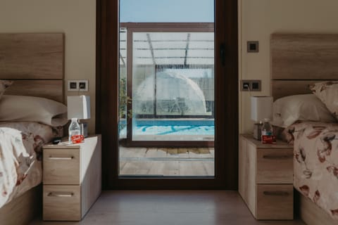 Superior Double Room, Garden View | Egyptian cotton sheets, premium bedding, down comforters