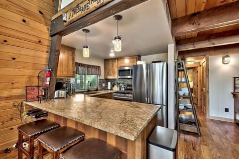 Nicely appointed kitchen on main / mid level