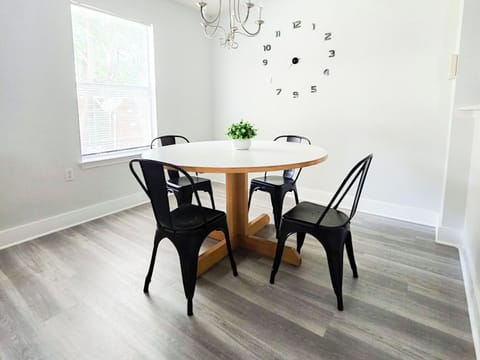 Gather and dine in our welcoming dining room, where delicious meals and cherished memories are shared.