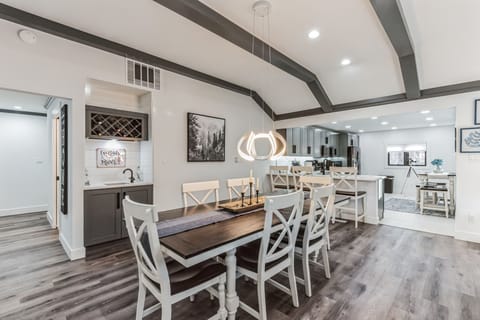 Enjoy the perfect blend of luxury and comfort in this elegant dining room