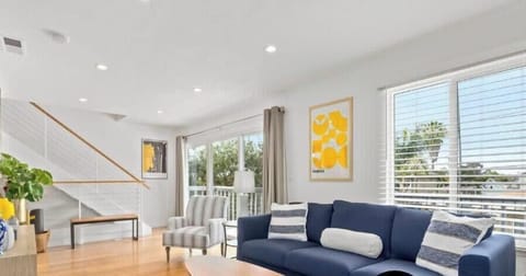 Perfectly situated for beach lovers, within walking distance to the Santa Cruz Harbor.