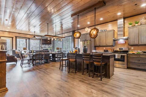 Spacious open floor plan.