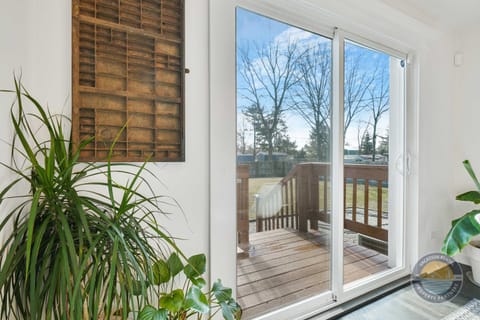 Step right outside to the backyard and enjoy fresh air, space to play, or a quiet evening under the trees.