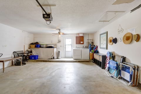Washer/Dryer in the garage