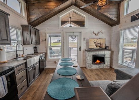 Kitchen & Living room