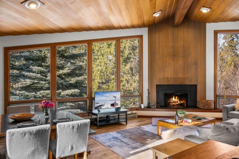 Dining Area And Living Room