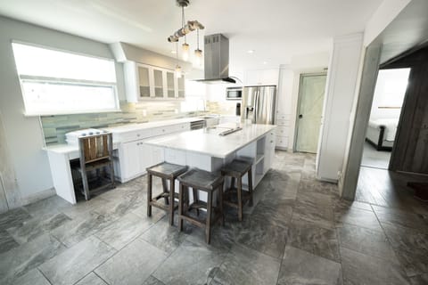 Full Luxury Kitchen with Waterfront views