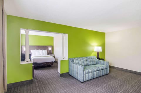 Suite, 2 Queen Beds, Non Smoking | Pillowtop beds, in-room safe, desk, laptop workspace
