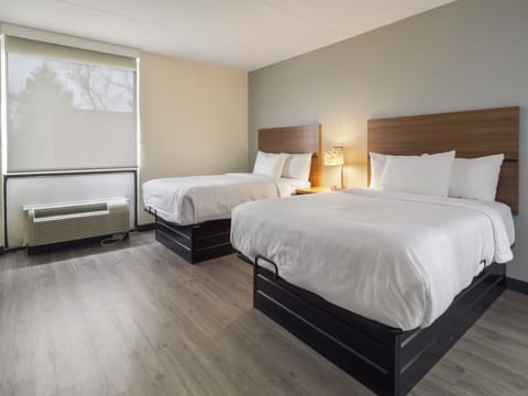 Room, 2 Double Beds, Non Smoking (Efficiency)