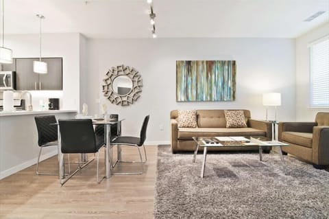 Seaport/South Boston Boston 1 Bedroom Living Room