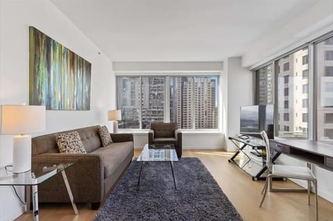 Financial District San Francisco 1 Bedroom Living Room