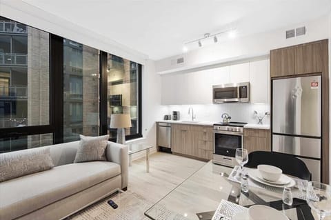 Noma Washington 1 Bedroom Living Room