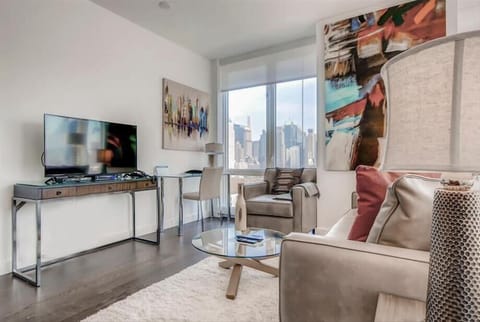 Midtown West New York 1 Bedroom Living Room