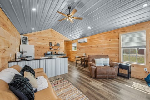 Lake House 1520 looks and feels like a cozy, romantic mountain getaway!