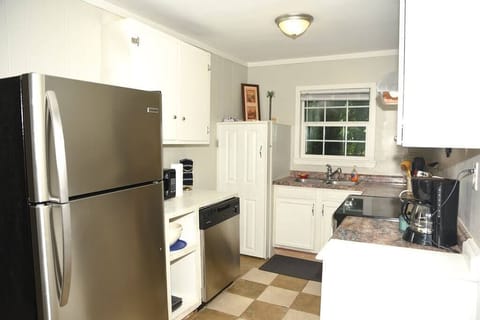 Fully equipped kitchen with everything you need for cooking