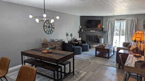 Living and dining area