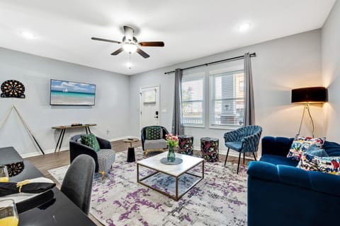 Our living room is more than just a place to unwind; it's a retreat where every detail has been considered to ensure your utmost relaxation.