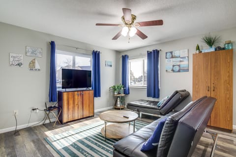 Ocean City Vacation Rental | 2BR | 2BA | 800 Sq Ft | 4 Steps to Access