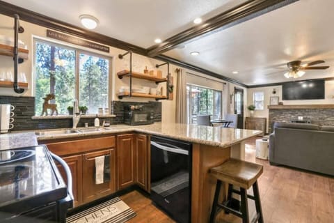 Hibernation Station includes the basics for cooking such as cooking oil and simple seasonings as well as coffee to get your stay started.