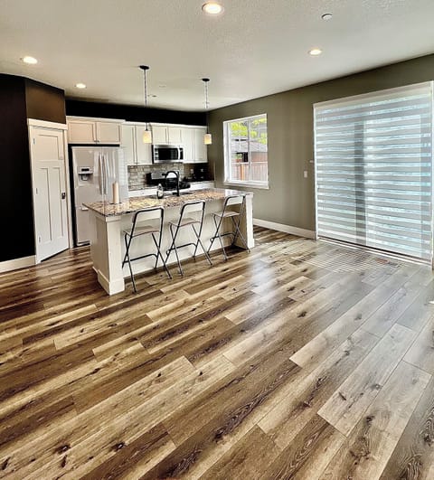 Open concept, modern kitchen.